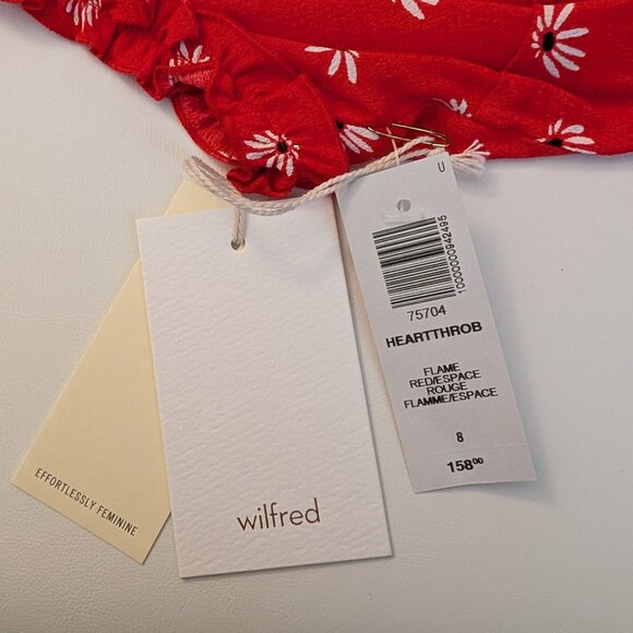 Wilfred Heartthrob Dress in Flame Red - Picture 8 of 8